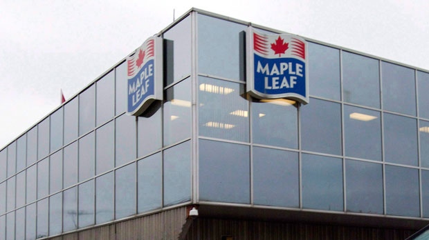 Maple Leaf Foods plant in Toronto
