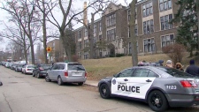 Police investigation at school