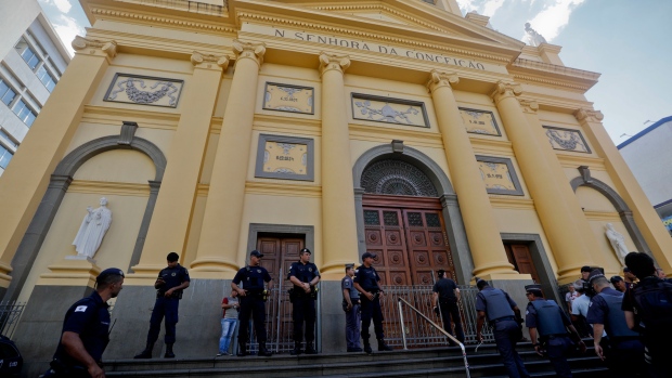 Brazil cathedral shooting