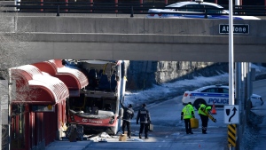 Transport Canada, Ottawa, bus, crash