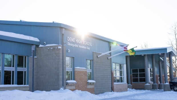 Dene High School is shown in La Loche, Sask., Wednesday, January 23, 2019. THE CANADIAN PRESS/Kayle Neis