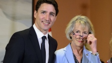 Joyce Murray and Justin Trudeau 