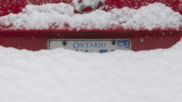 ontario licence plate 