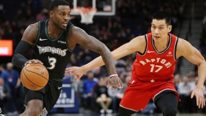 Toronto Raptors' Jeremy Lin 