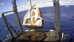 SpaceX Crew Dragon capsule 