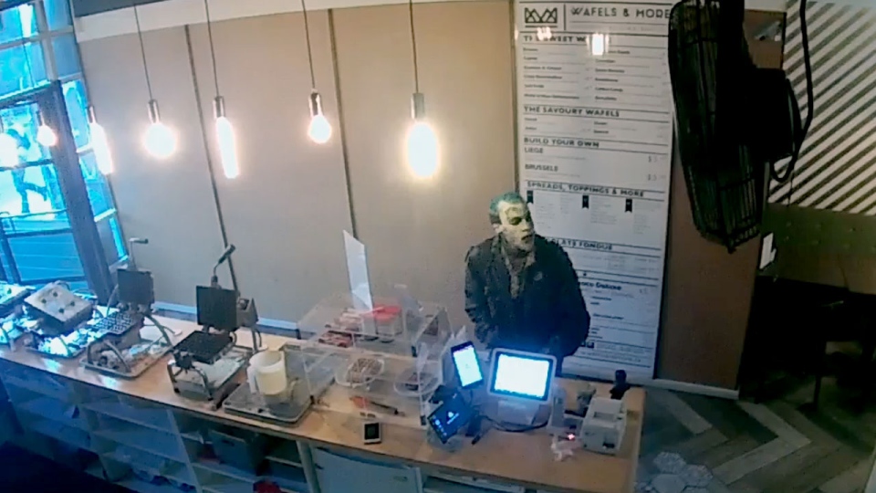Arrest made after video shows man dressed as Joker stealing tip jar at ...