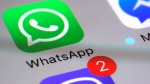 FILE - This Friday, March 10, 2017, file photo shows the WhatsApp communications app on a smartphone, in New York. (AP Photo/Patrick Sison, File)
