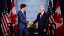 Trudeau and Pence