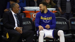 Stephen Curry and Dell Curry