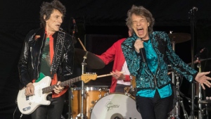 The Rolling Stones perform during the "No Filter" tour in Oro-Medonte, Ont., on Saturday, June 29, 2019. THE CANADIAN PRESS/Fred Thornhill