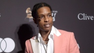 This Feb. 9, 2019 file photo shows A$AP Rocky at Pre-Grammy Gala And Salute To Industry Icons in Beverly Hills, Calif. (Photo by Richard Shotwell/Invision/AP, File)