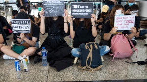Hong Kong airport protests