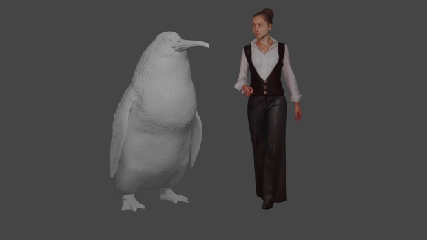 Giant penguin