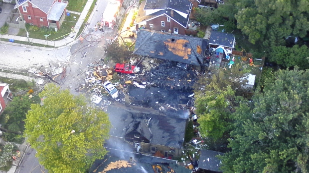 London home explosion