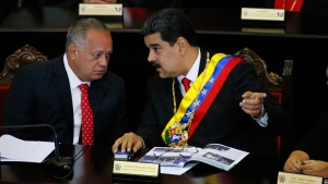 Nicolas Maduro and Diosdado Cabello