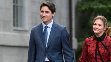 Justin Trudeau and Sophie Gregoire Trudeau