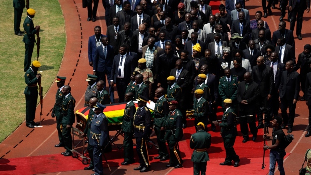 Zimbabwe Mugabe funeral