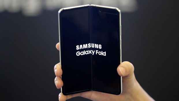 Samsung folding phone