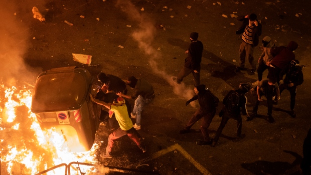 Spain riots