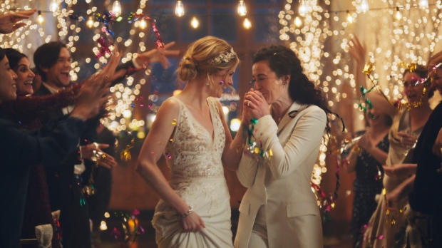 Hallmark Channel pulls ad showing lesbian wedding