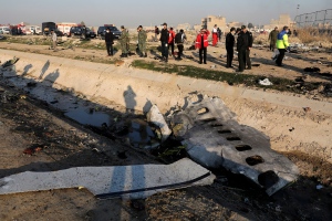 Iran plane crash - gallery