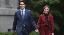 Justin Trudeau and Sophie Gregoire Trudeau 
