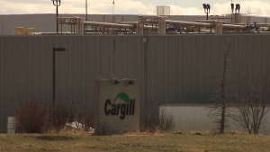 Cargill meat packing plant