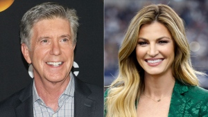 Tom Bergeron and Erin Andrews