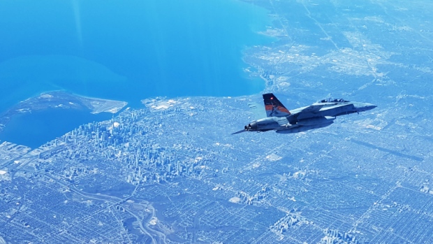 Toronto fighter jets