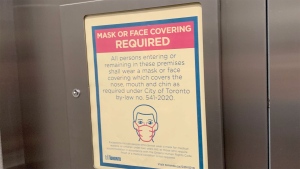 masks in condos