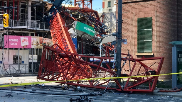 Crane collapse
