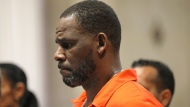In this Sept. 17, 2019, file photo, R. Kelly appears during a hearing at the Leighton Criminal Courthouse in Chicago. (Antonio Perez/Chicago Tribune via AP, Pool, File)