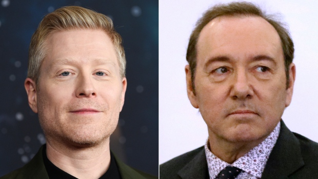 Anthony Rapp and Kevin Spacey 