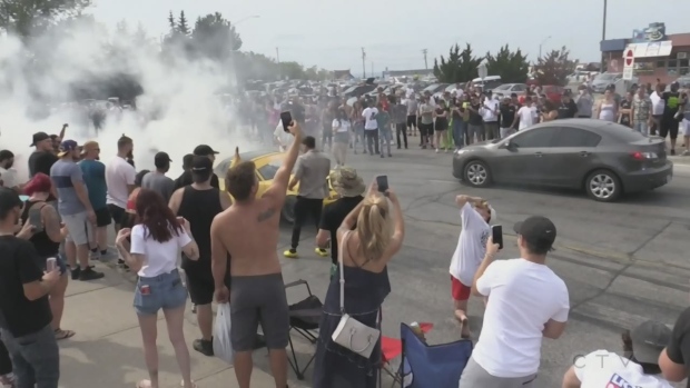 Burnouts, racing and crowding in Wasaga Beach