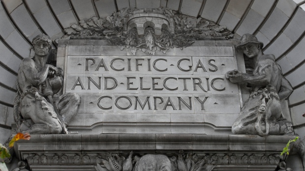 Pacific Gas & Electric sign
