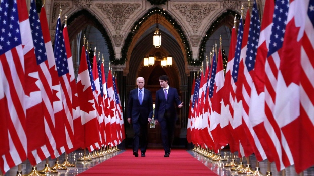 Trudeau, Biden