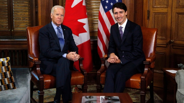 Trudeau, Biden