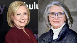 Hilary Clinton and Louise Penny 