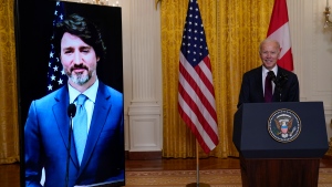 Biden Trudeau summit