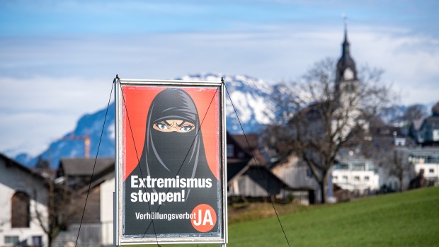 Switzerland face covering referendum