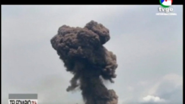 Bata baracks explosion
