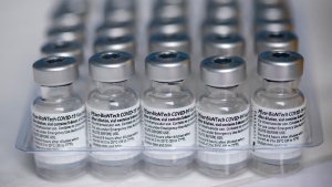 Pfizer vaccine vials