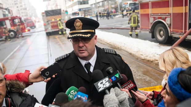 Toronto Fire Chief Matthew Pegg