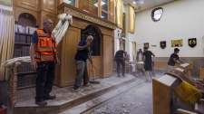 Synagogue bombed