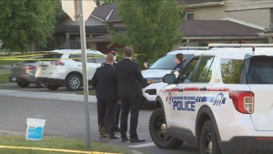 Police are investigating a fatal shooting in Ajax on Wednesday morning. 