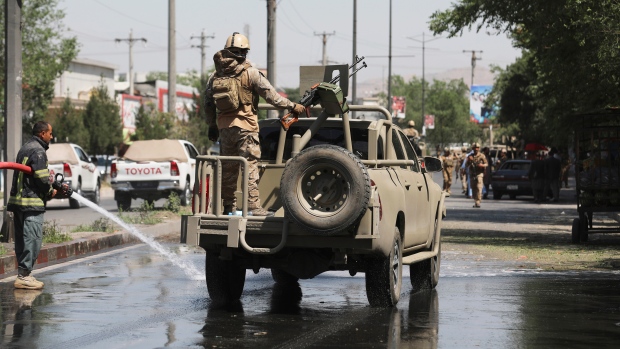 Kabul, roadside, bomb, explosion, 