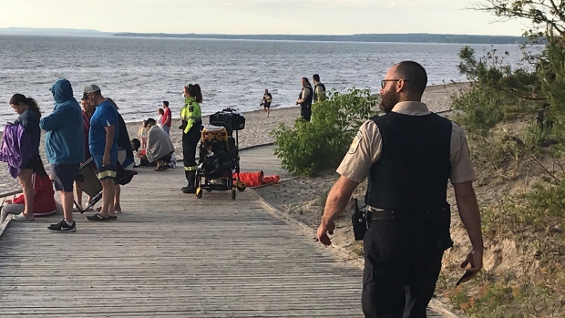 Search and rescue in Wasaga Beach