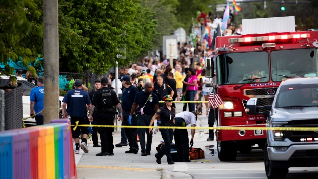 Multiple people run over by truck during Florida pride parade