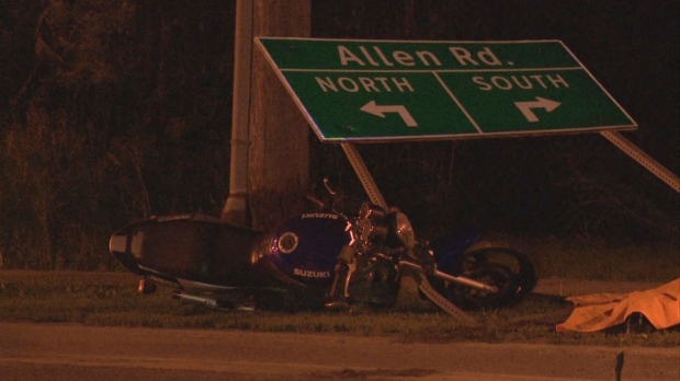 North York fatal motorcycle crash 