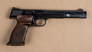 Firearm seized